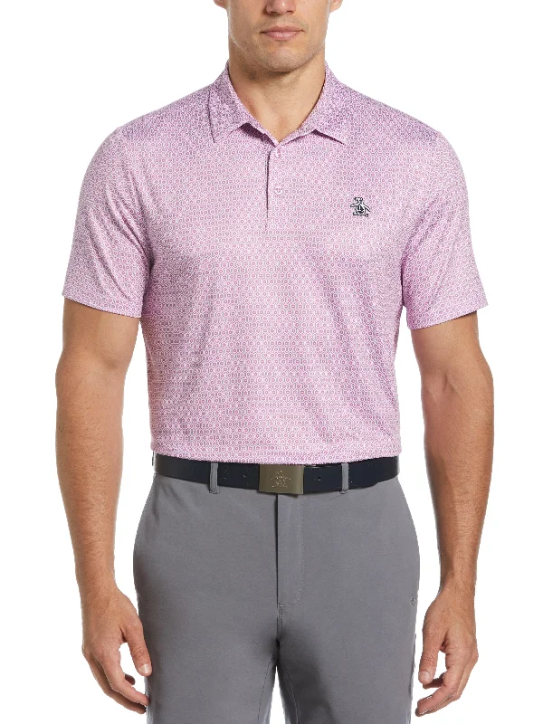 Men's Original Floral Print Polo Bold Men's Statement Bold Men's Statement