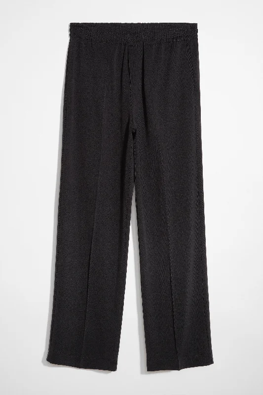 Elasticated Wide-leg Trousers Earthy Men's Hemp Earthy Men's Hemp