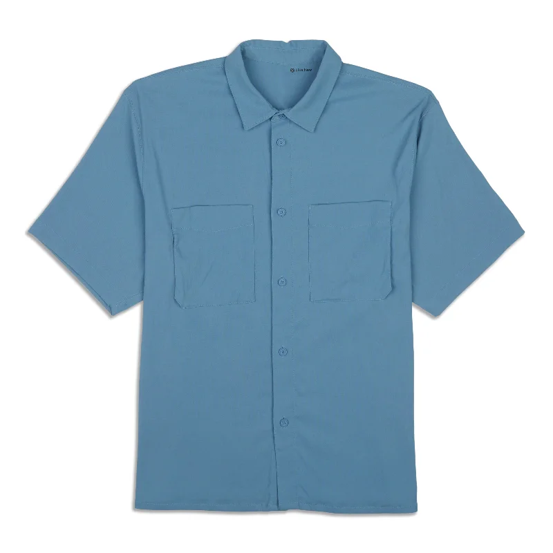 Relaxed-Fit Short Sleeve Button-Up - Resale Relaxed Men's Australian  Relaxed Men's Australian 