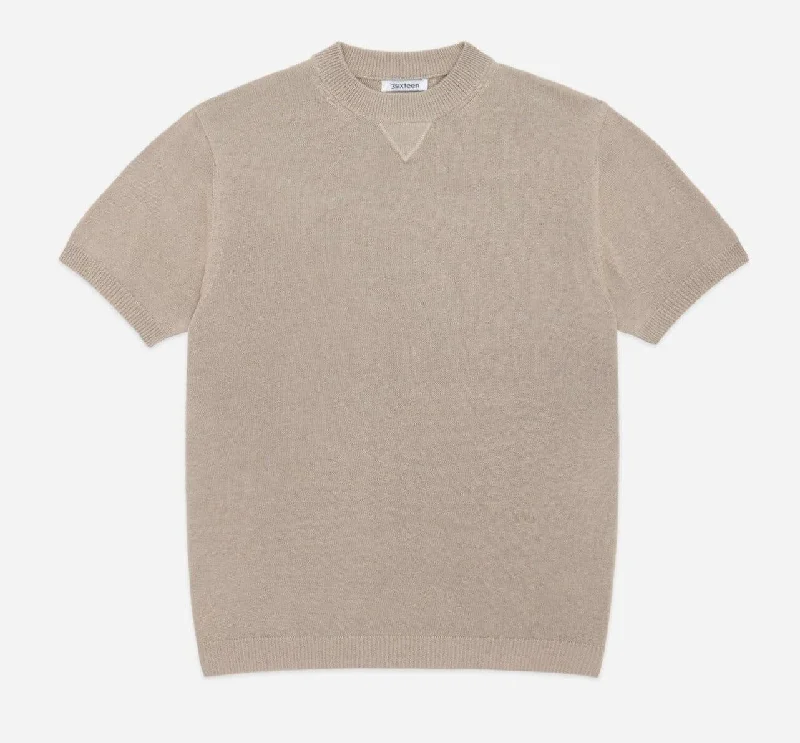 3sixteen - Knit T-Shirt in Tan Tough Men's Tactical Tough Men's Tactical