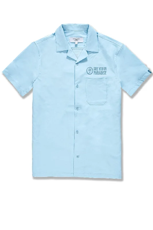 Bay Area Mechanic S/S Shirt (Sky Blue) Organic Organic