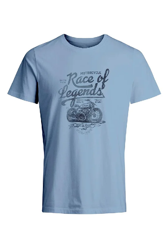 JACK AND JONES RACE OF LEGENDS TSHIRT Preppy Men's College Preppy Men's College