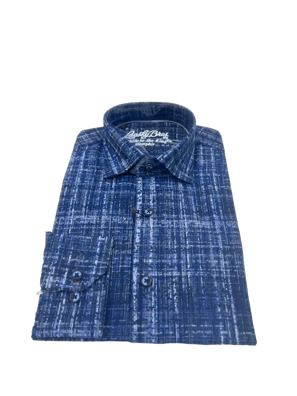 Tangled Up in Blue Sport Shirt Unique Men's Patch Unique Men's Patch