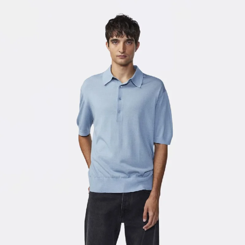 Raymond 6584 Lightweight Polo (Ashley Blue) Athletic Men's High Athletic Men's High