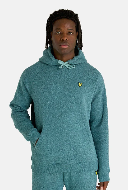 LYLE AND SCOTT VINTAGE MARL HOODIE Masculine Men's Thick Masculine Men's Thick