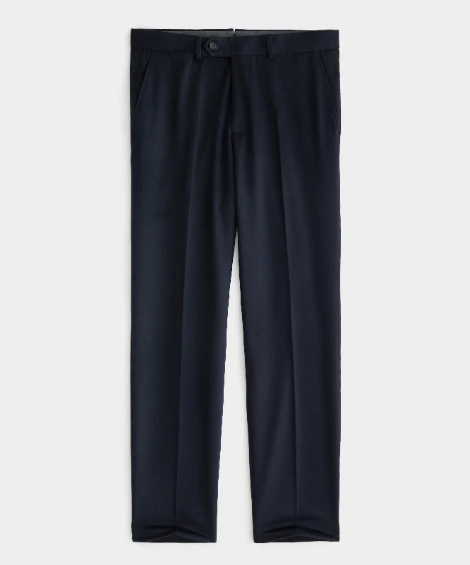 Italian Cashmere Sutton Trouser in Navy Unique Men's Patch Unique Men's Patch