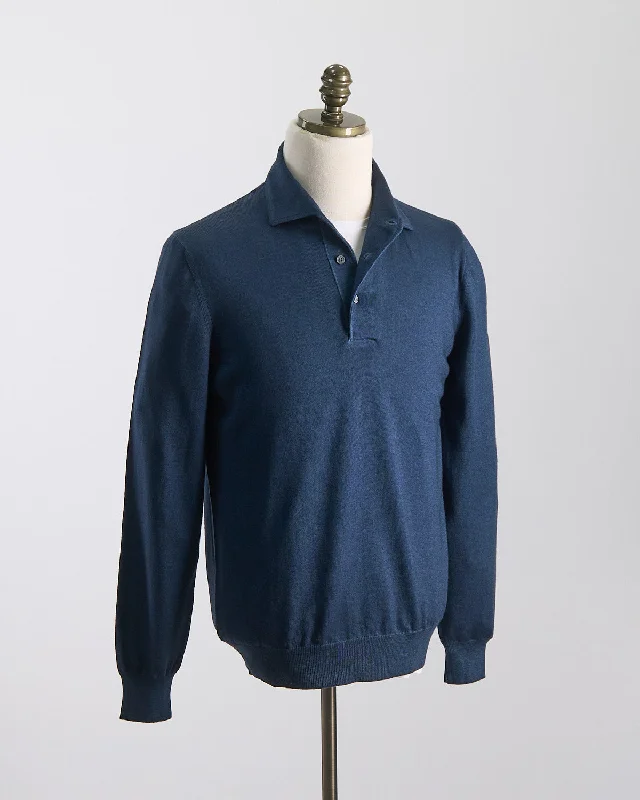 Wool Vintage Polo Cozy Men's Winter Cozy Men's Winter