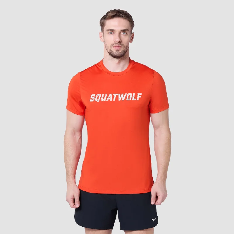 Core Aerotech Muscle Tee - Orange.Com Dynamic Men's High Dynamic Men's High