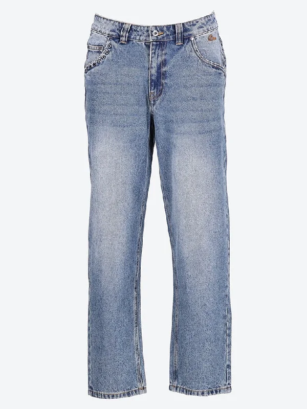 Classic relaxed denim pants Tailored Tailored