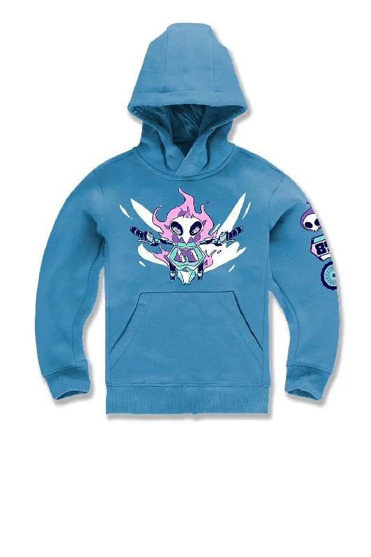 Kids Fuego Pullover Hoodie Artistic Men's Hand Artistic Men's Hand