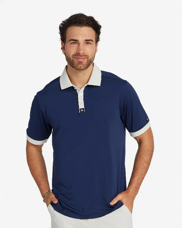 Ridge Polo - Navy Sophisticated Men's  Sophisticated Men's 