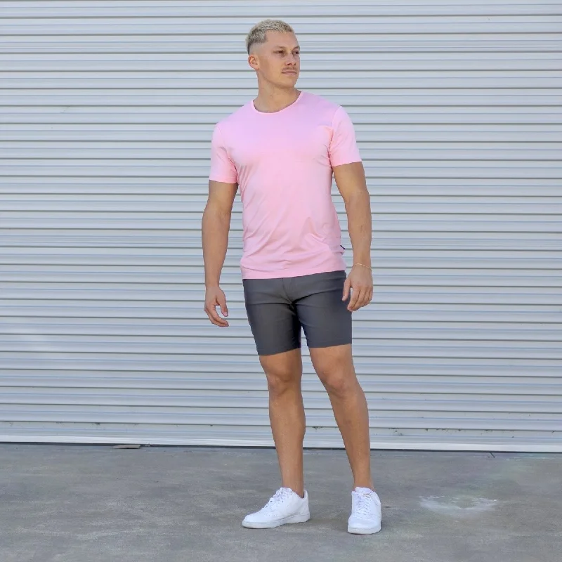 Essential Bamboo T-Shirt - Pink Refined Men's European Refined Men's European