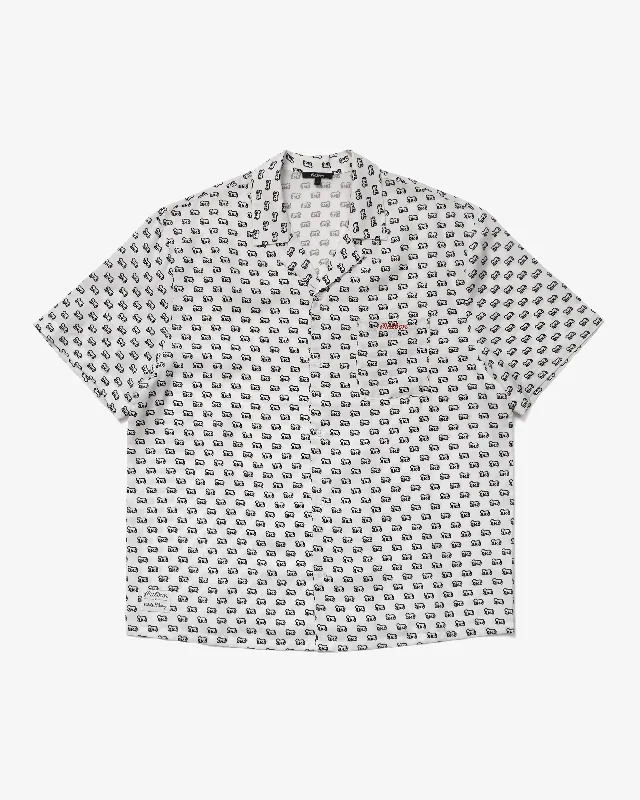 MALBON X KEITH HARING CAMP SHIRT Sharp Men's Italian Sharp Men's Italian