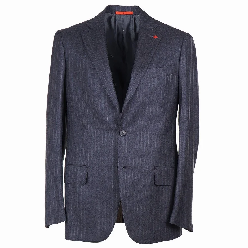 Isaia Trim-Fit 160s Wool Suit Trendy Men's Oversized Trendy Men's Oversized