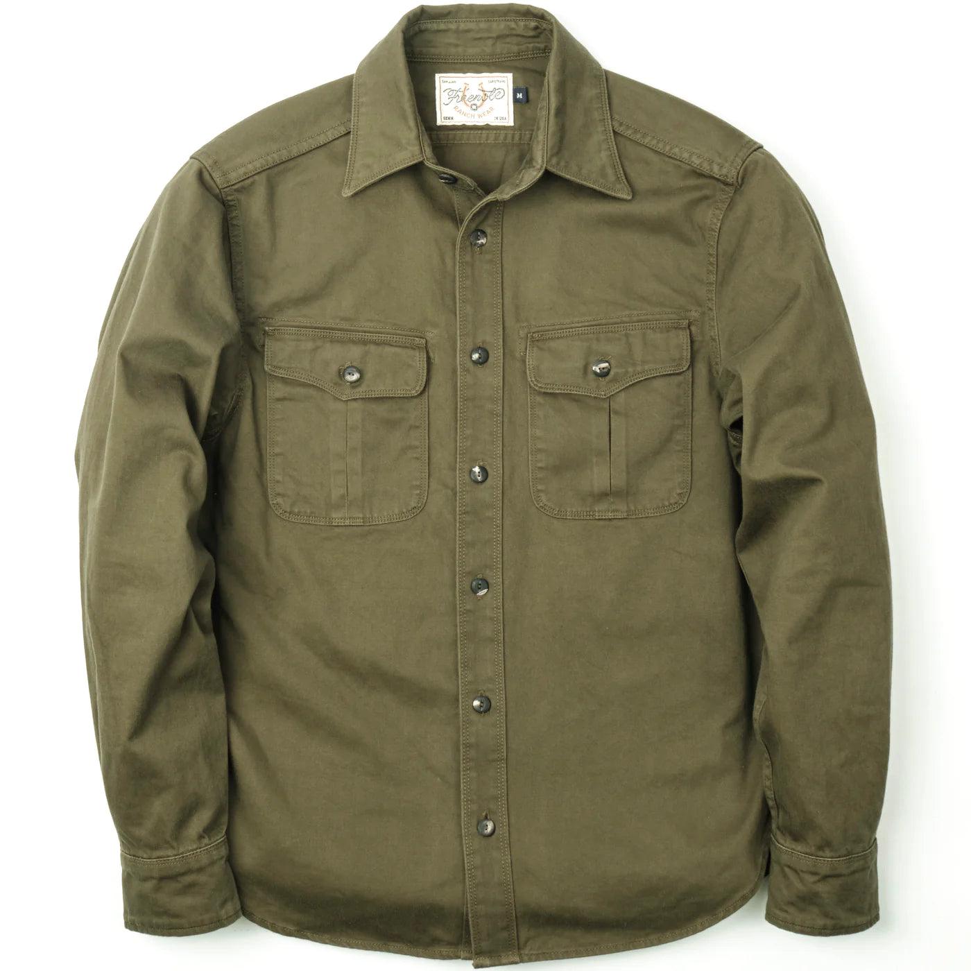 Freenote Cloth - Rancho Army Green Modern Men's  Modern Men's 