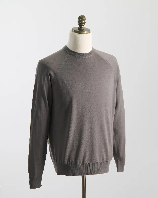 Elegant All-Season Fine Merino Crewneck Tough Men's Military Tough Men's Military