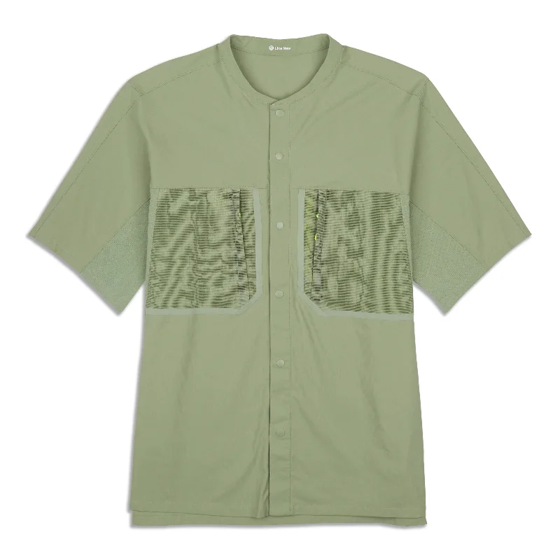 Water-Repellent Hiking Short-Sleeve Shirt - Resale Organic Organic