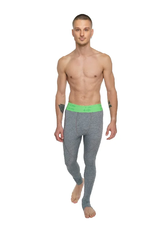 Performance Yoga Leggings - Long (Steel Heather) Traditional Men's Wool Traditional Men's Wool