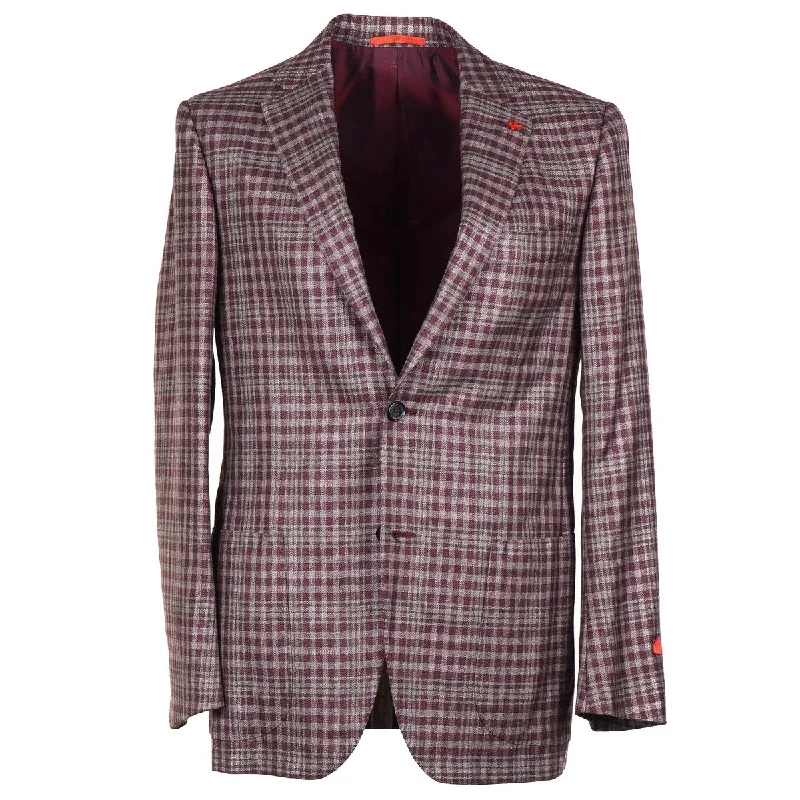 Isaia 'Sanita' Cashmere-Silk Sport Coat Athletic Men's Compression Athletic Men's Compression