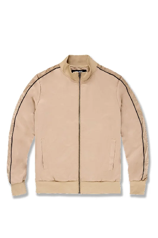 Trenton Track Jacket (Taxi Wheat) Sharp Men's Italian Sharp Men's Italian