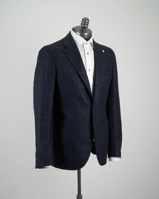 Wool Check Sport Jacket Artistic Men's Avant Artistic Men's Avant