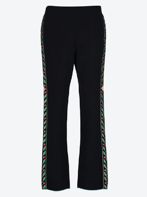 Merino wool embroidered laurel pants Masculine Men's  Masculine Men's 