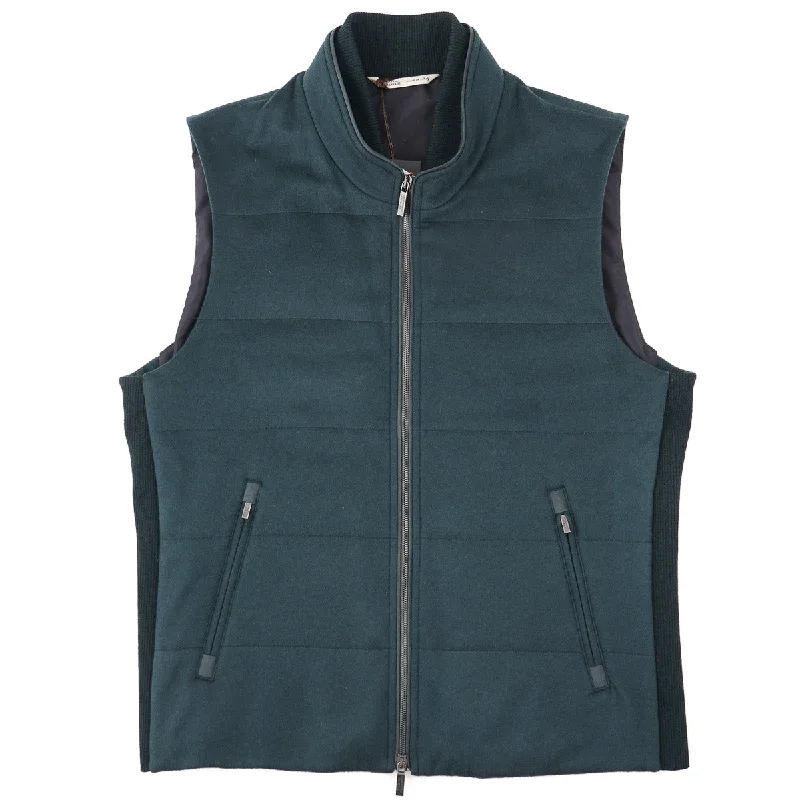 Maurizio Baldassari Flannel Cashmere 'Arena' Vest Confident Men's High Confident Men's High