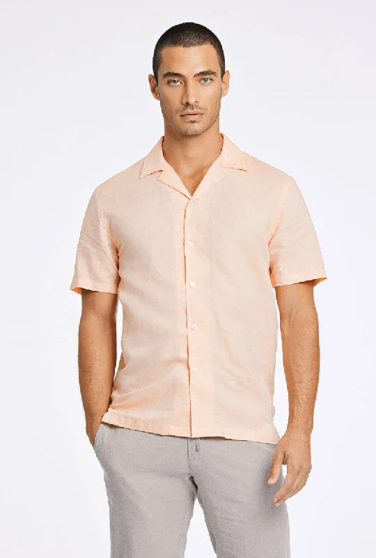 LINDBERGH RELAXED FIT LINEN SHIRT Practical Men's Multi Practical Men's Multi