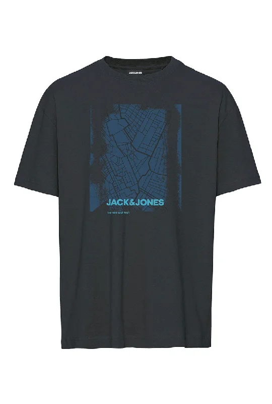 JACK AND JONES CITY MAP TSHIRT Tailored Tailored