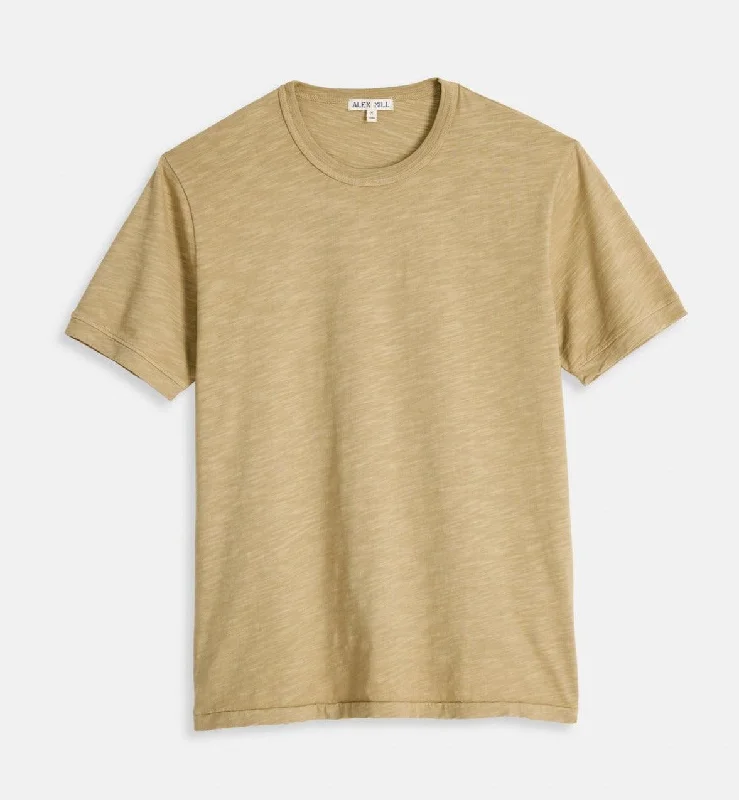 Alex Mill - Standard T-Shirt in Slub Cotton - Buckwheat Dynamic Men's High Dynamic Men's High