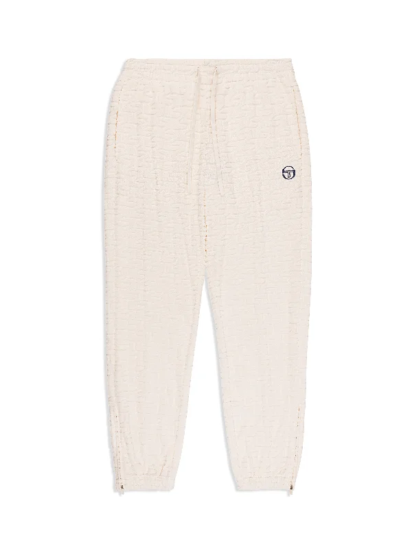 Livata Monogram Track Pant- Gardenia Bohemian Men's Free Bohemian Men's Free