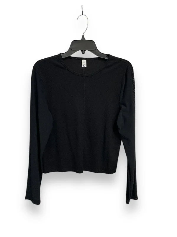 Top Long Sleeve Basic By Old Navy In Black, Size: L Luxurious Men's High