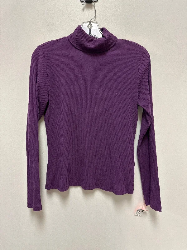 Top Long Sleeve By Old Navy In Purple, Size: M Refined Men's Velvet