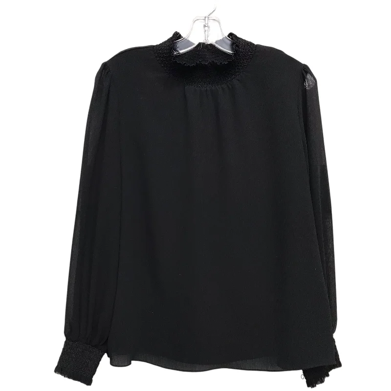 Top Ls By J. Crew In Black, Size:M British Gentleman Style