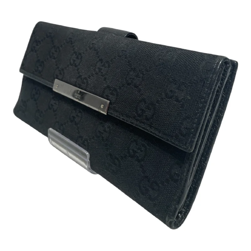 GUCCI/Long Wallet/FREE/Monogram/BLK/ Tailored