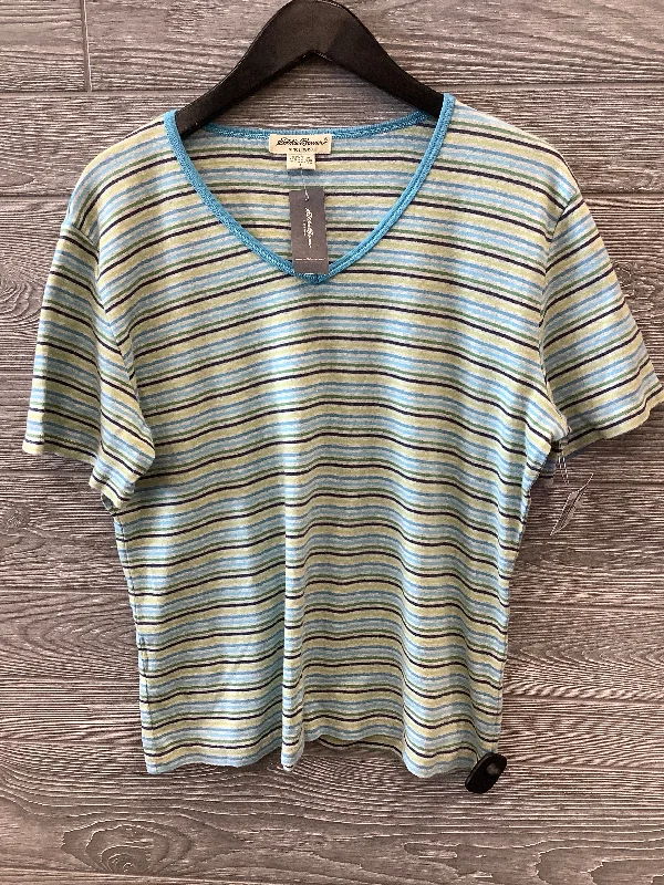 Top Short Sleeve By Eddie Bauer  Size: L Trendy Men's Bucket