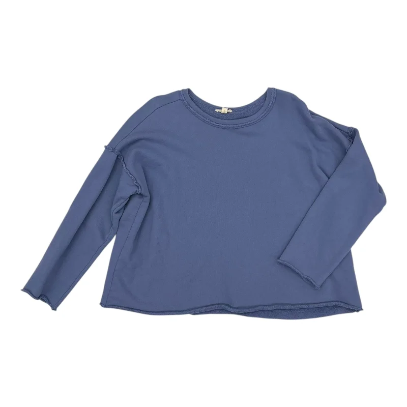 Top Ls By Eileen Fisher In Blue, Size:L Minimalist Men's Casual 