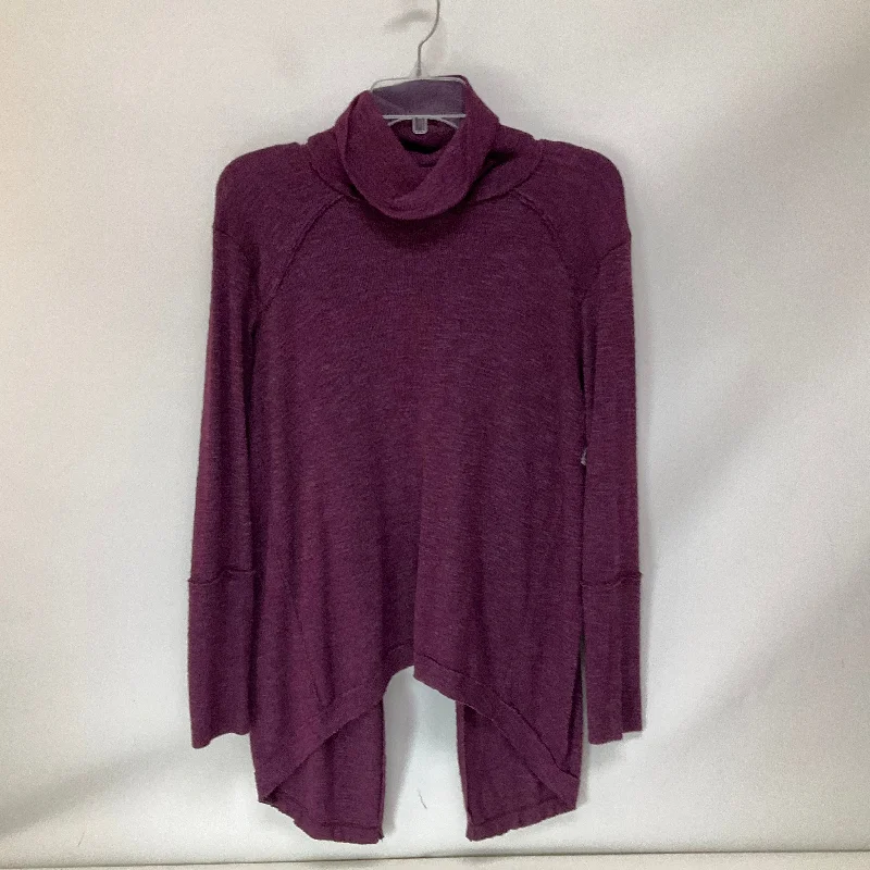 Top Long Sleeve By We The Free In Purple, Size: S Earthy Men's Sustainable 