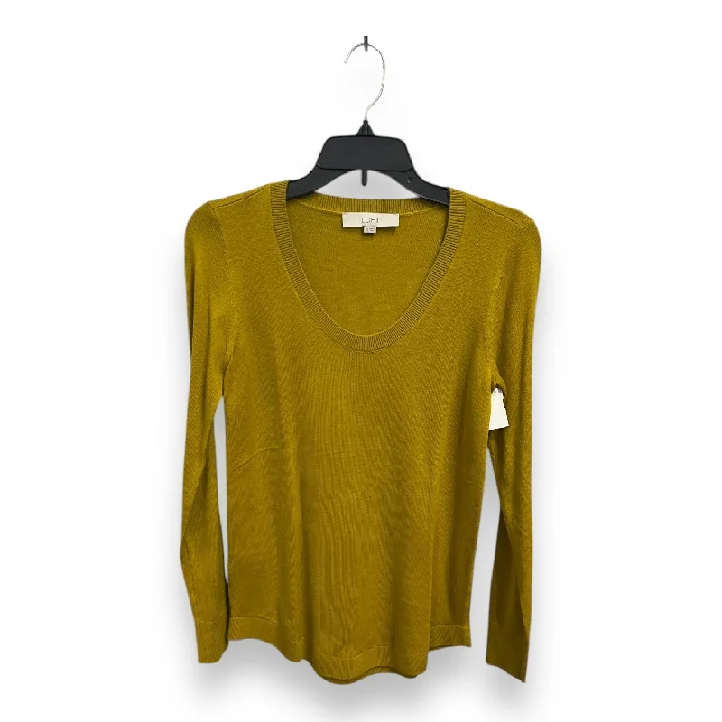 Top Long Sleeve By Loft In Yellow, Size: Xs Dynamic Men's Glow