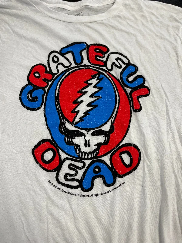 FUN RETRO TEE - GRATEFUL DEAD Cclassic Men's Tweed