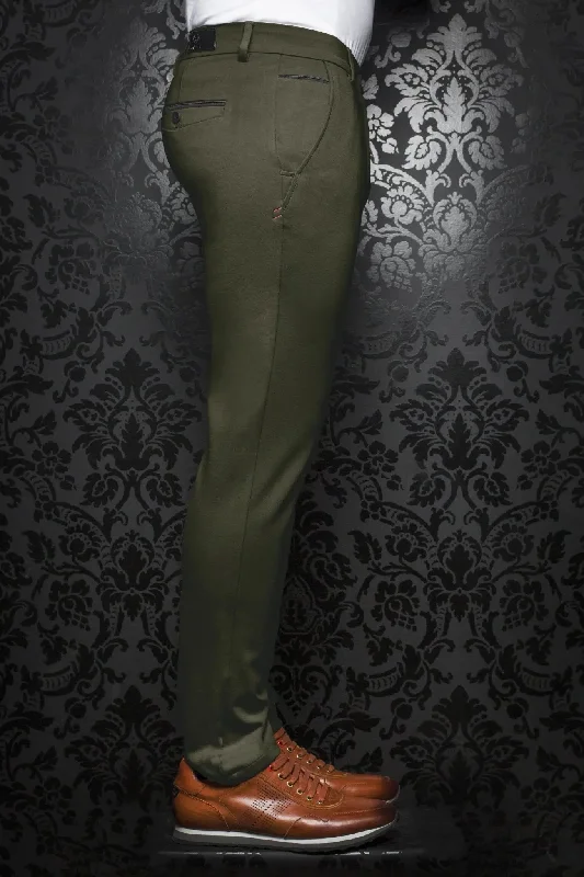 AU NOIR | Ultra Stretch Pants | Beretta Olive Traditional Men's Country