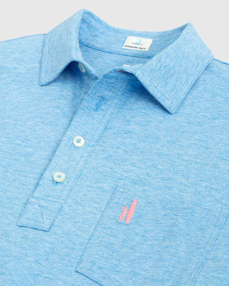 HEATHERED ORIGINAL POLO - BONDI BLUE Bohemian Men's Free