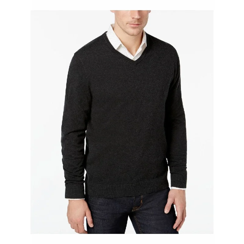 Alfani Mens Knit Pullover Sweater Black Size Small - S Classic Men's Pin Classic Men's Pin