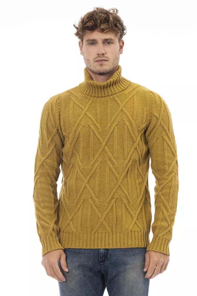 Alpha Studio  Merino Wool Men's Sweater Masculine Men's  Masculine Men's 