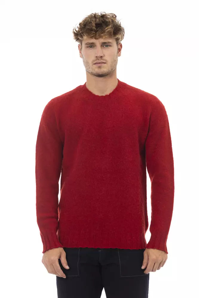 Alpha Studio  Wool Men's Sweater Earthy Men's Sustainable  Earthy Men's Sustainable 