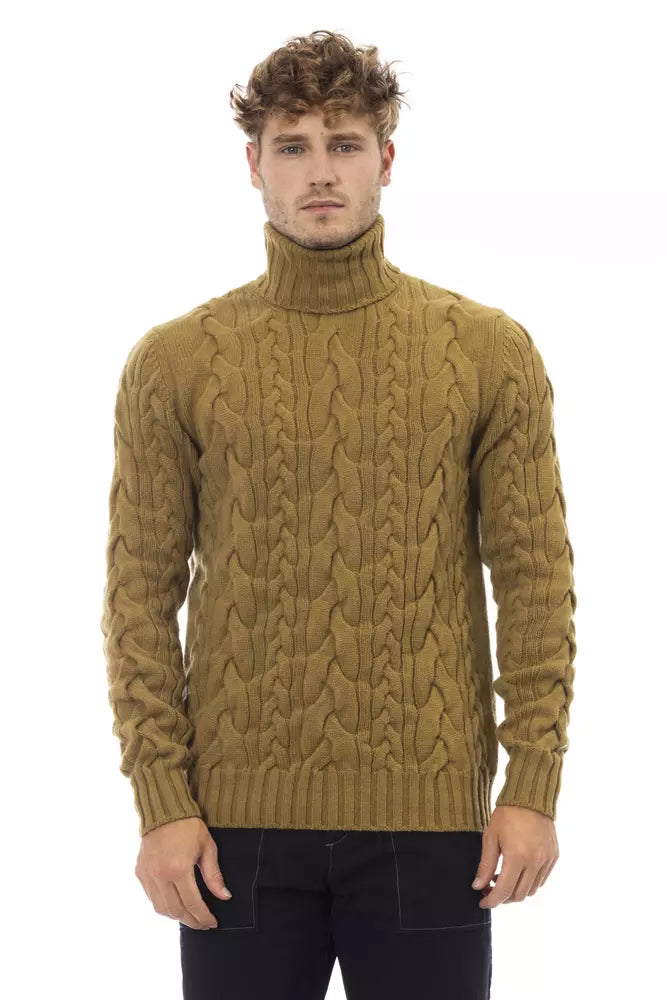 Alpha Studio  Wool Men's Sweater Street Street