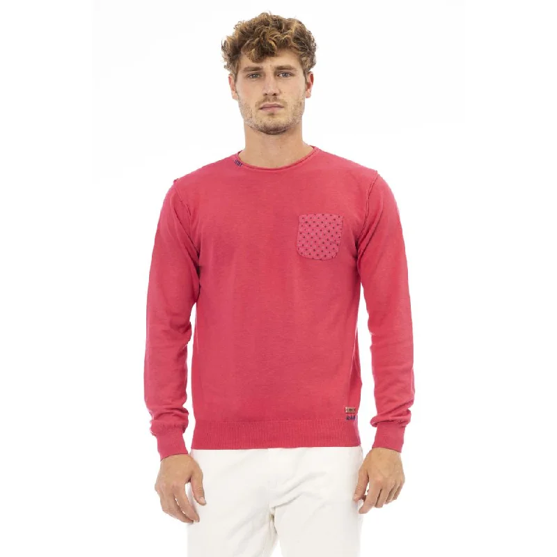 Baldinini Trend  Cotton Men's Sweater Minimalist Men's Casual  Minimalist Men's Casual 