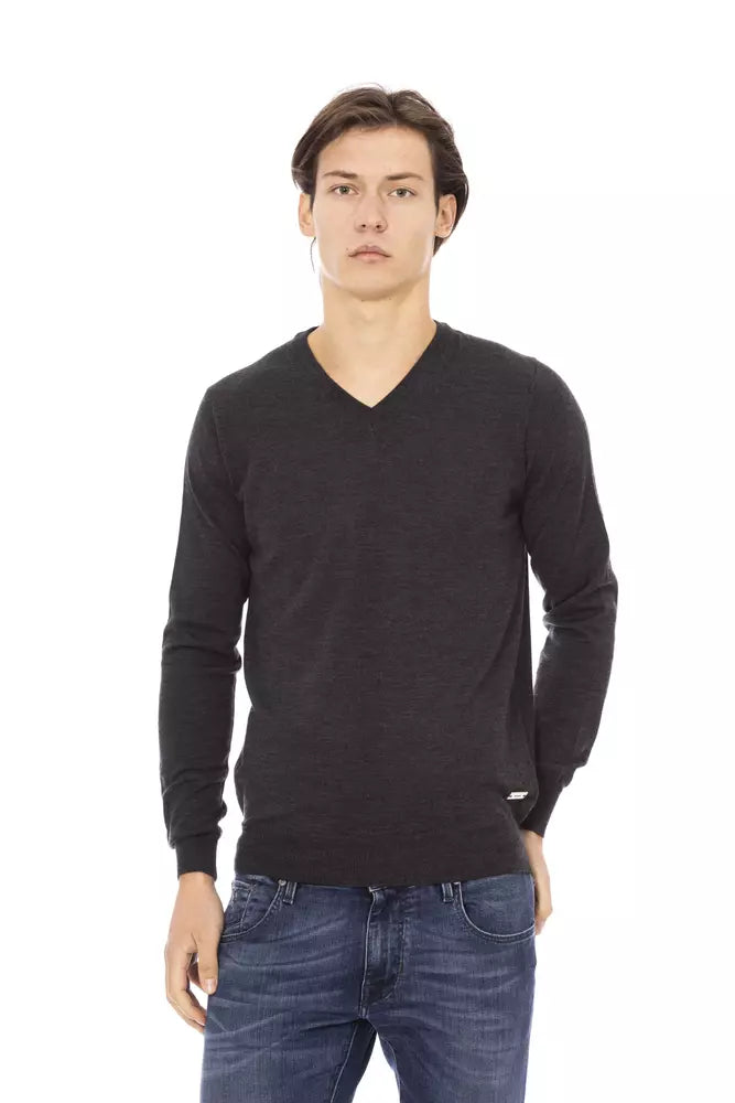 Baldinini Trend  Fabric Men's Sweater Luxurious Men's High Luxurious Men's High