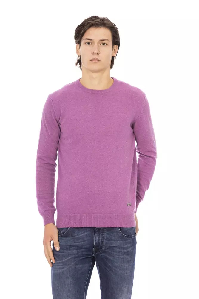 Baldinini Trend  Wool Men's Sweater Laid Laid