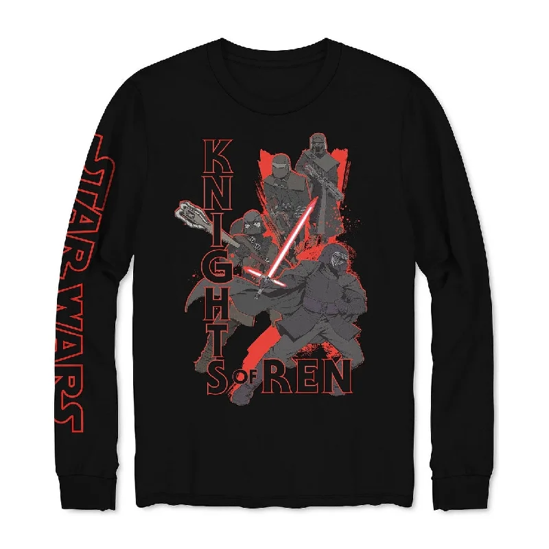 Hybrid Men's Star Wars Knights Of Rensweatshirt Black Size Small Elegant Men's Formal  Elegant Men's Formal 